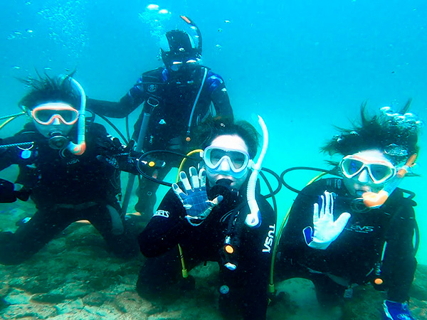 体験ダイビング